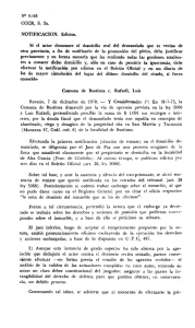 NOTIFICACIÓN. Edictos. Si el actor desconoce el domicilio real del