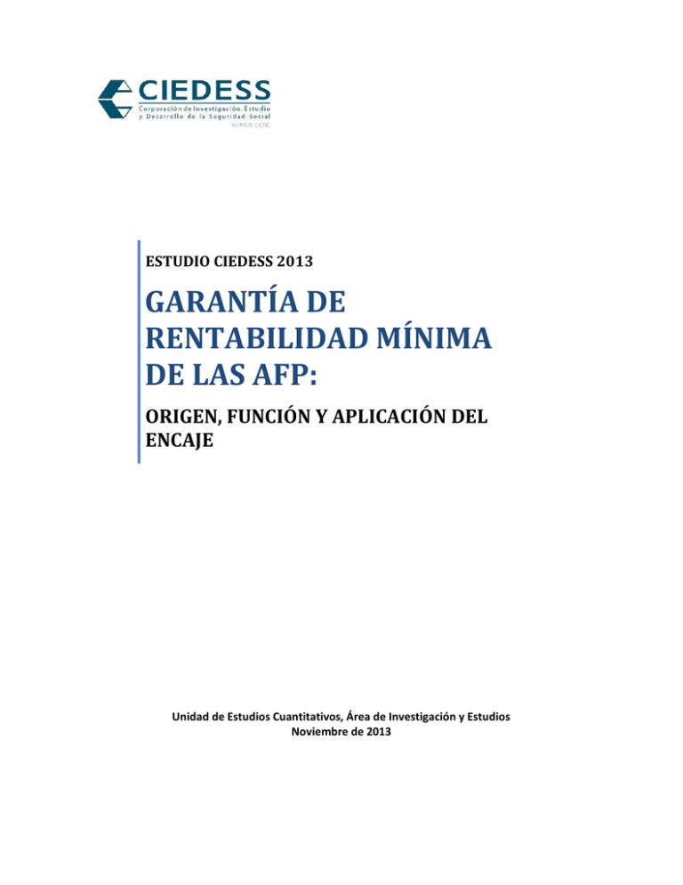 Garant a De Rentabilidad M nima De Las Afp