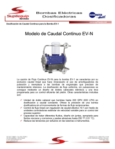 Modelo de Caudal Continuo EV-N