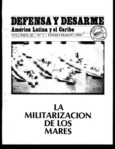 La militarización de los mares - FLACSO