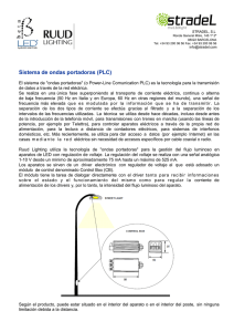 Sistema de ondas portadoras (PLC)