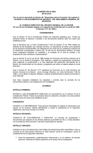 ACUERDO 056 de 2000 - Archivo General de la Nación