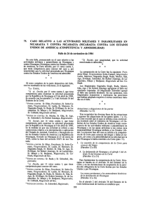 caso relativo a las actividades militares y paramilitares en nicaragua