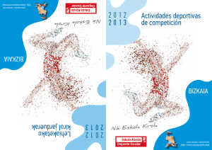 Actividades deportivas de competición L k