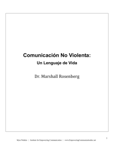 Comunicación No Violenta: