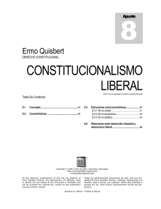 constitucionalismo liberal - Ermo Quisbert