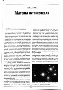 materia interestelar - Revista de la Universidad de México