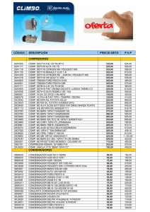 CÓDIGO DESCRIPCIÓN PRECIO NETO P.V.P