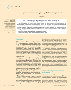 La peste Antonina: una peste global en el siglo II d.C