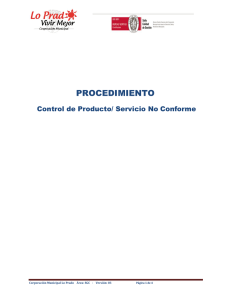 procedimiento - Corporación Lo Prado