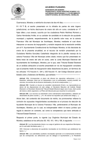 No pasa desapercibido para este Tribunal Estatal Electoral que en