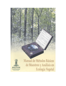 Manual de Muestreo y An&aacute;lisis en Ecolog&iacute;a Vegetal
