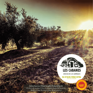 Cataleg Cooperativa Juncosa 2015 - Les Cabanes. Juncosa de les