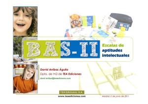 BAS-II - TEA Ediciones