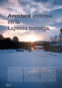 Aventura invernal en la Laponia noruega