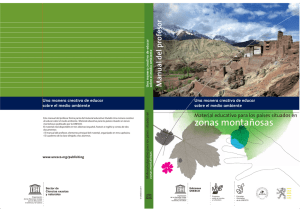 Material educativo para los países situados en zonas montañosas