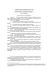 CONSTITUCIÓN NO PROMULGADA DE 1856 TITULO PRIMERO