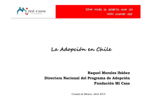 La adopción en Chile
