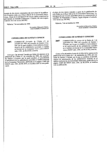 DOGV - Núm. 2.394 termini de dos mesos comptadors des de la