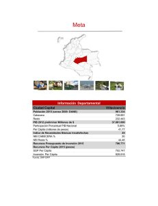 Meta - DNP Departamento Nacional de Planeación