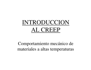 INTRODUCCION AL CREEP