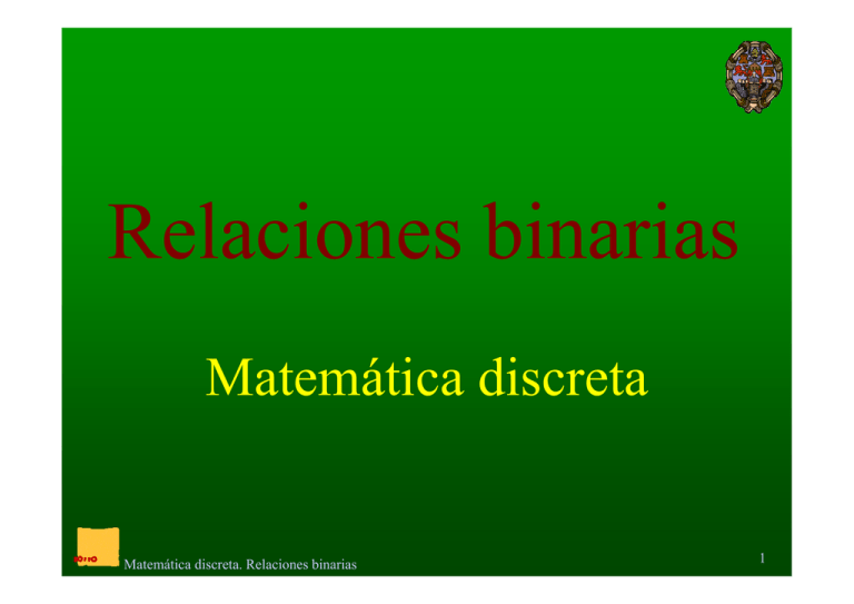 Matemática Discreta