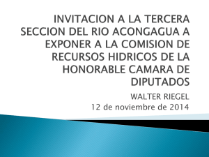 (Sesión 24) Junta de Vigilancia III Sección Río Aconcagua
