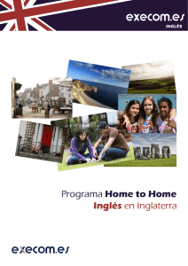 Programa Home to Home Inglés en Inglaterra