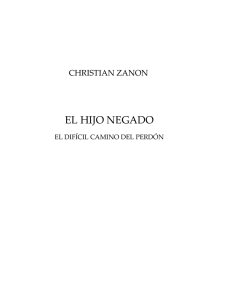 EL HIJO NEGADO - Christian Zanón