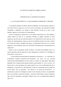 EL EXISTENCIALISMO DE GABRIEL MARCEL