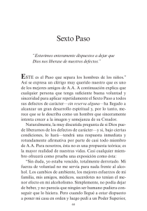 Doce Pasos - Sexto Paso - (pp. 60-66)
