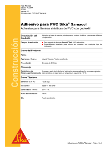 Adhesivo para PVC Sika