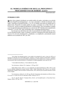 pdf El Modelo Jurídico de Reglas, Principios y Procedimientos de