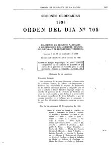 Documento de la Cámara de Diputados de la Nación.