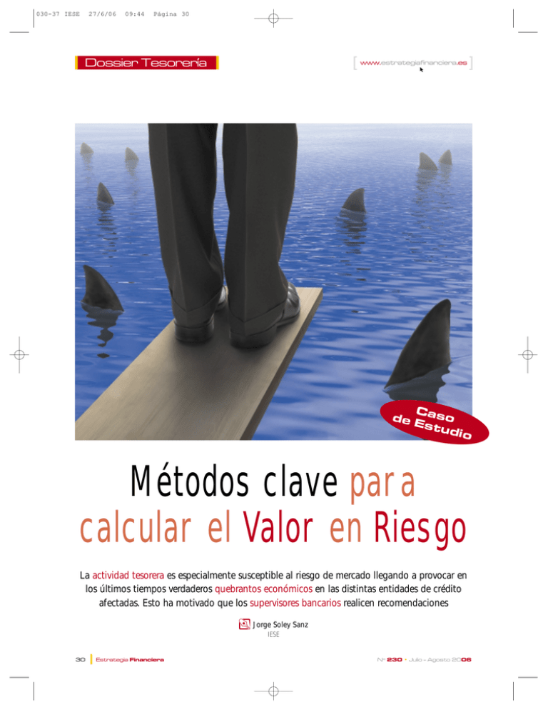 Métodos Clave Para Calcular El Valor En Riesgo 6201