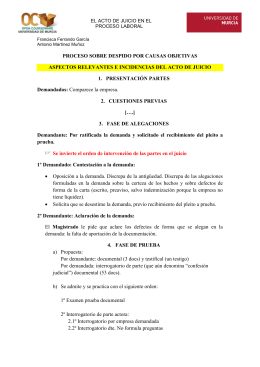 EJEMPLO Nº 1: Papeleta ante el SMAC por despido.