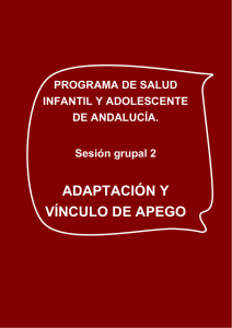 `Adaptación y vínculo de apego`