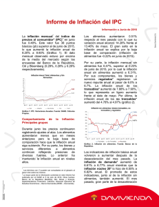 Informe de Inflación del IPC