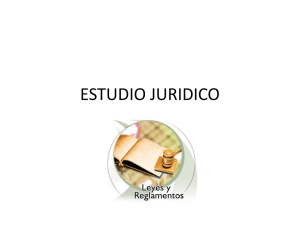 MARCO JURIDICO Y ADMINISTRATIVO