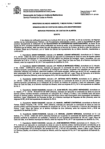 Fax 95o23 16 53 Demarcación de Costas en Andalucia