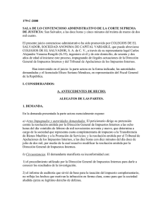 179-C-2000 SALA DE LO CONTENCIOSO ADMINISTRATIVO DE