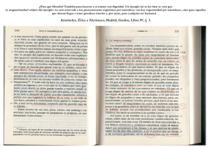 Aristóteles, Ética a Nicómaco, Madrid, Gredos, Libro IV, § 3.