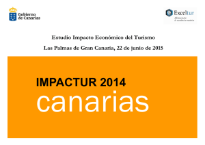 IMPACTUR Canarias 2014
