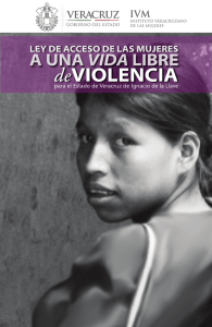 Ley de Acceso de las Mujeres a una Vida Libre de Violencia para el