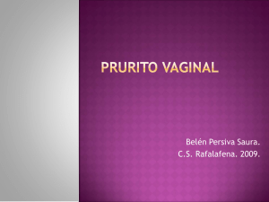 Caso clínico Prurito Vaginal