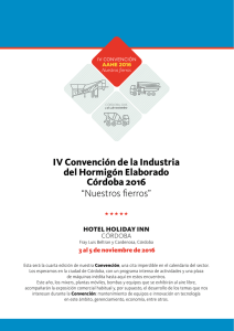 IV Convención de la Industria del Hormigón Elaborado Córdoba