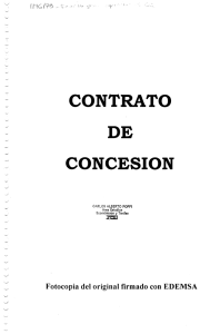 CONTRATO DE CONCESION