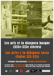 Les arts et la diaspora basque