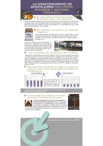 la mancomunidad de montejurra recupera . envases y materia