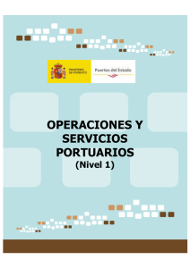 operaciones y servicios portuarios - Autoridad Portuaria de Marín y